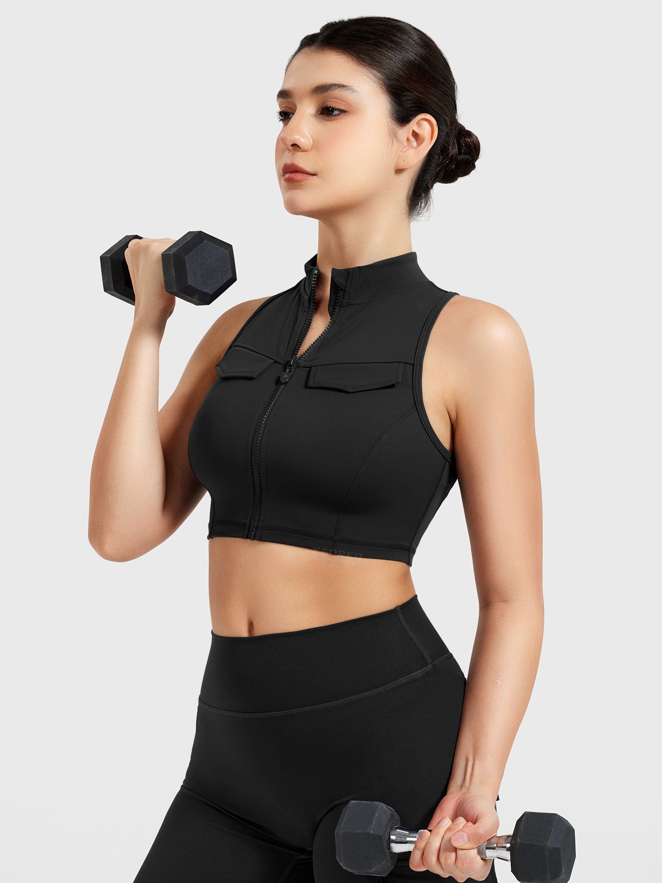 Vorti Chlonie CoreFlex Crop Tank