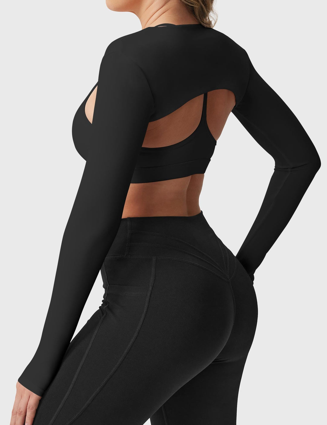 Vorti Mini Long Sleeve Bolero Shrug