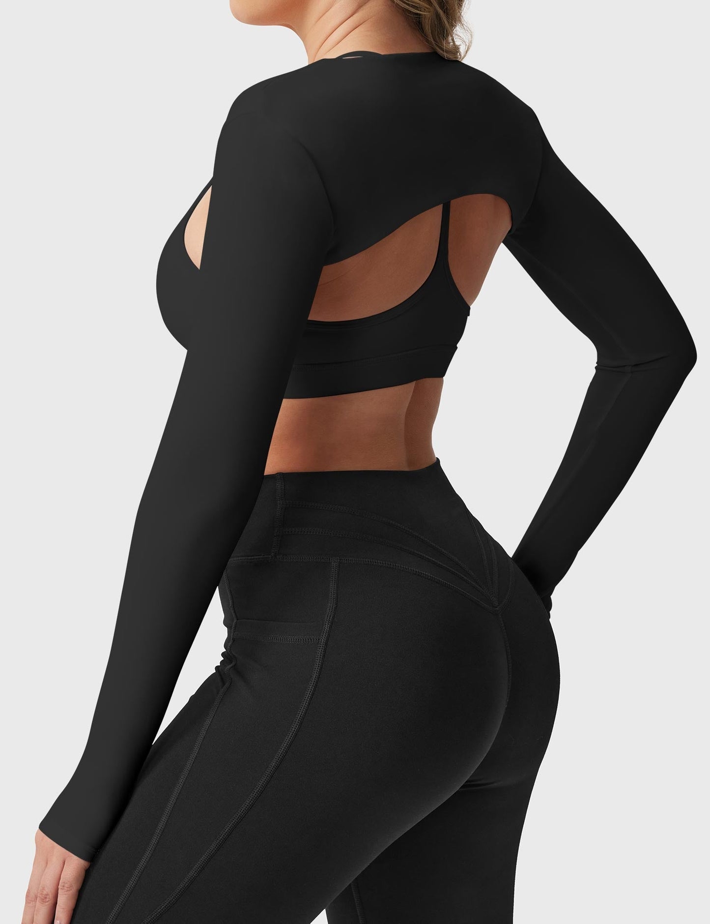 Vorti Mini Long Sleeve Bolero Shrug