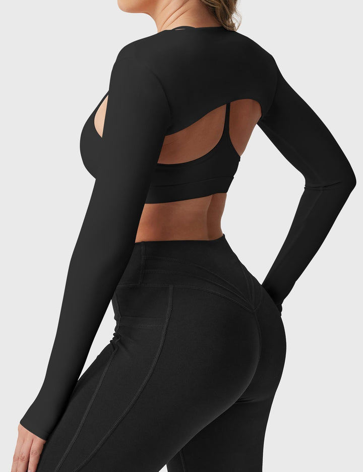 Vorti Mini Long Sleeve Bolero Shrug