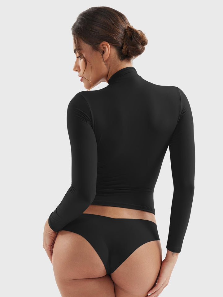Vorti Sariah Turtle Neck Long Sleeves Shirts