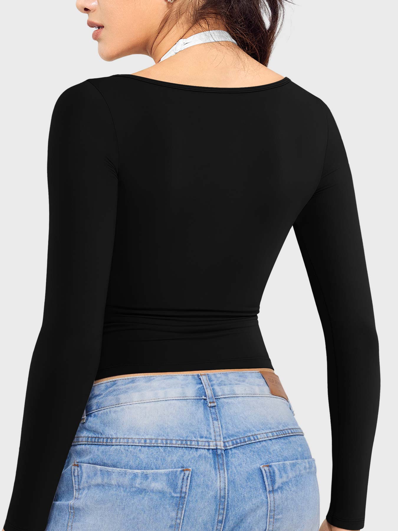 Vorti Arleney Square Neck Long Sleeve