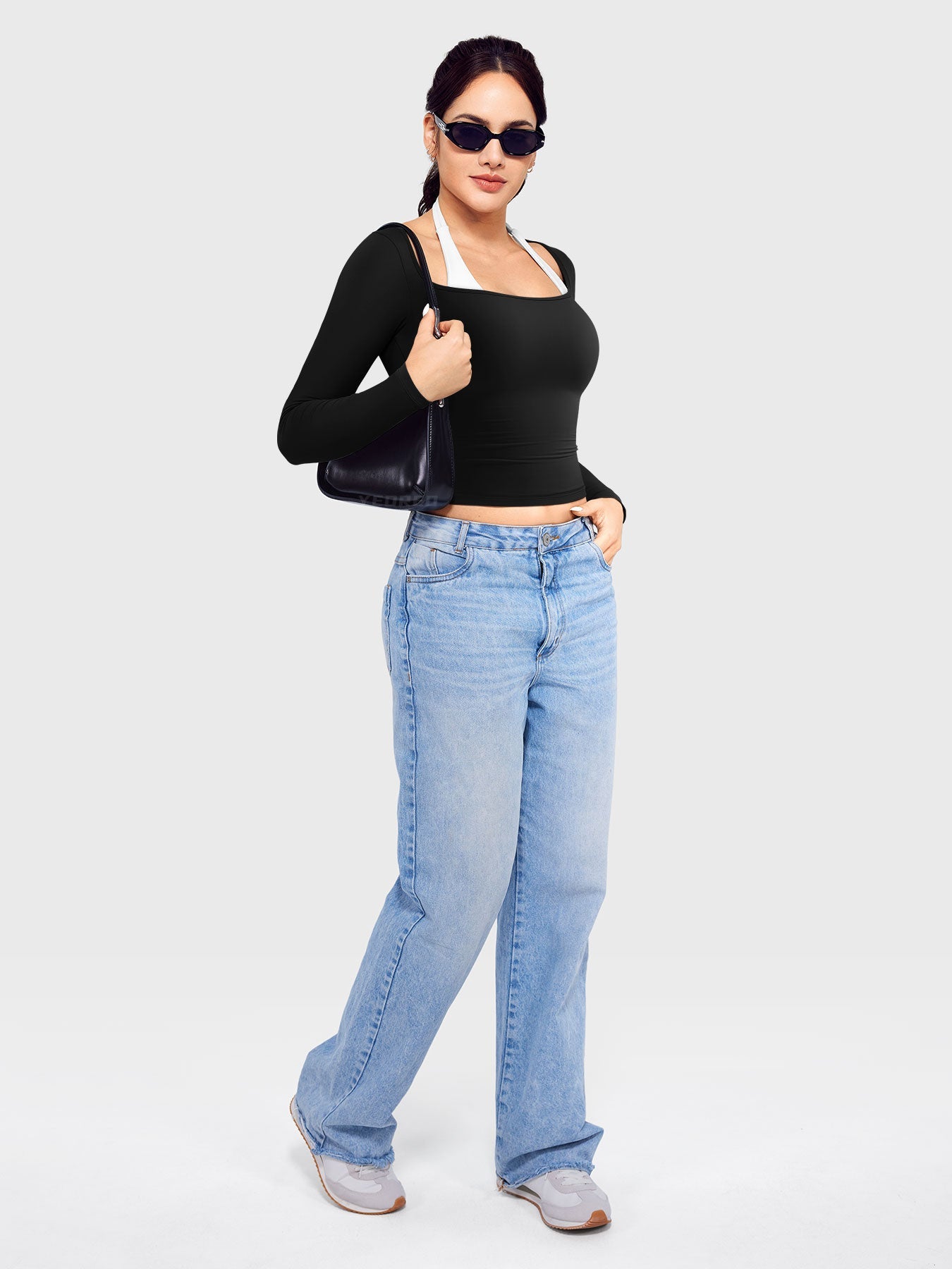 Vorti Arleney Square Neck Long Sleeve