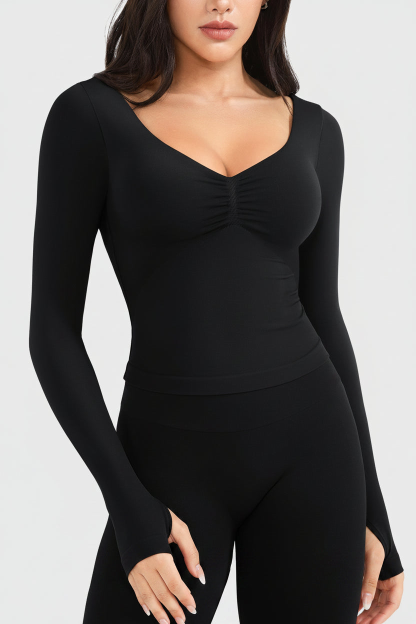 Vorti Agniee Seamless Long Sleeve Top