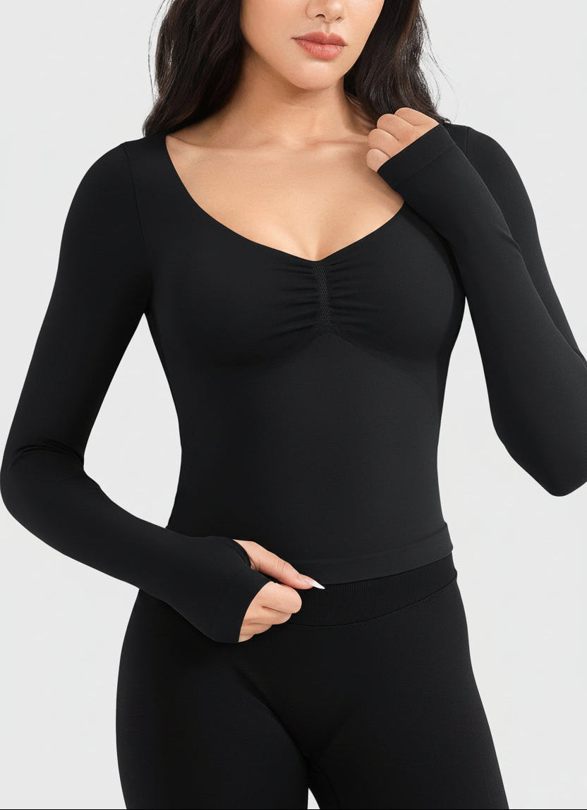 Vorti Agniee Seamless Long Sleeve Top