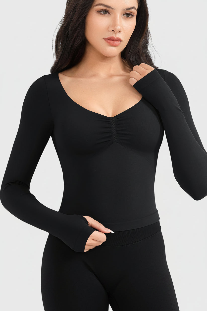 Vorti Agniee Seamless Long Sleeve Top