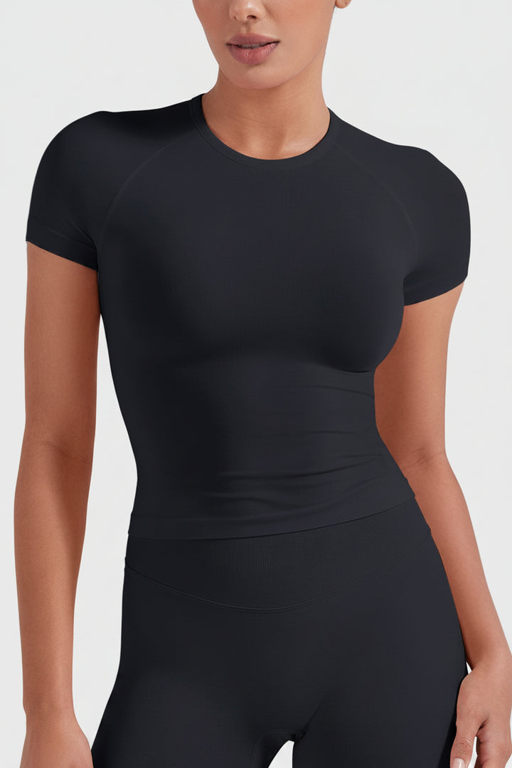 Vorti Zosiya Seamless Short Sleeve Top