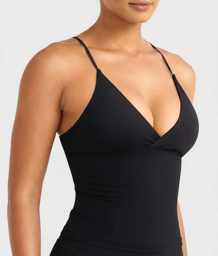 Vorti Vinianna Strappy Back Longline Tank