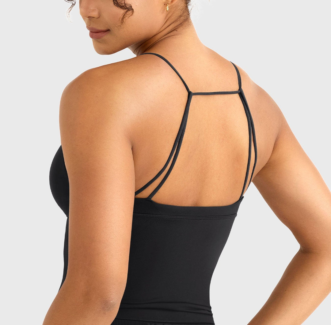 Vorti Vinianna Strappy Back Longline Tank