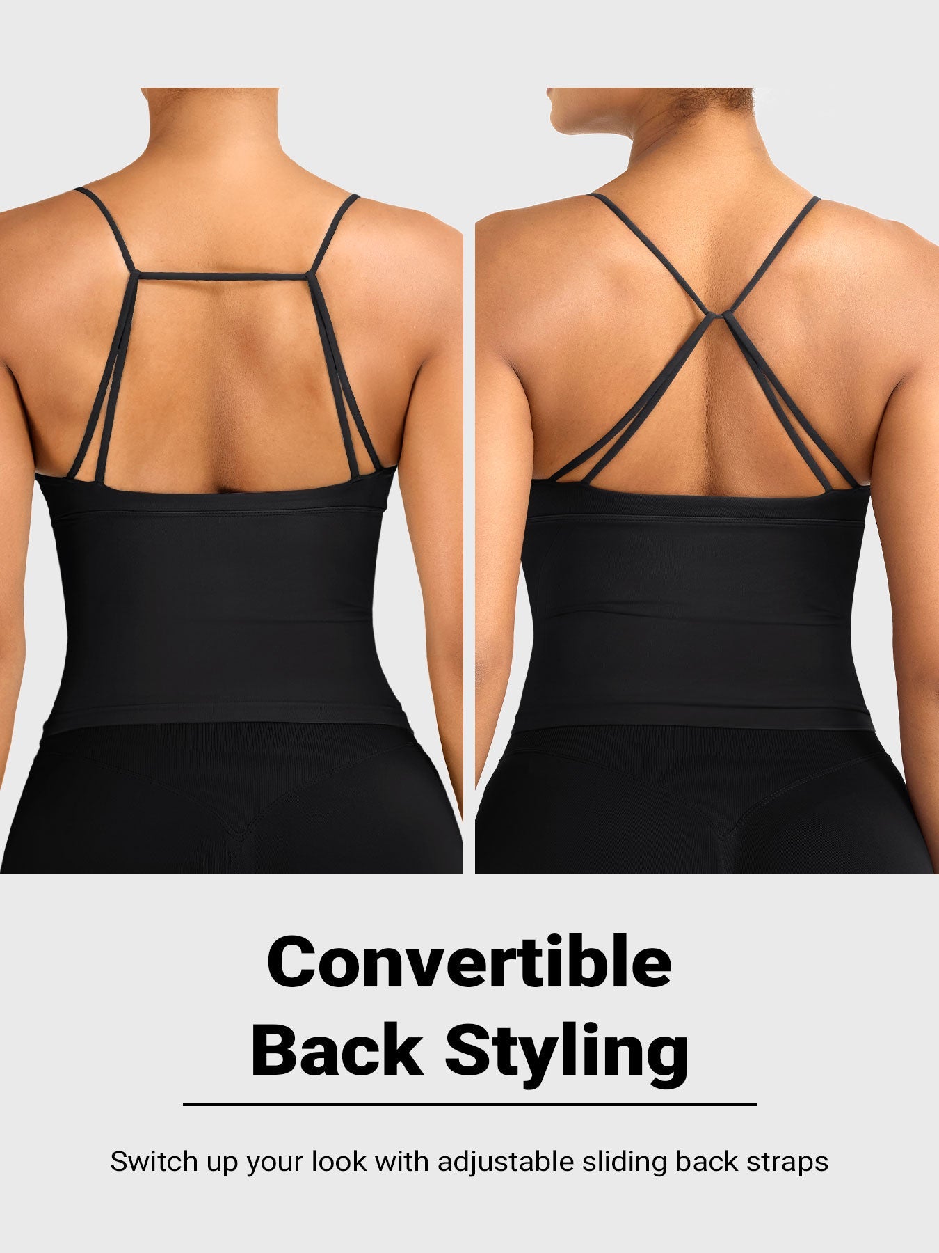 Vorti Vinianna Strappy Back Longline Tank