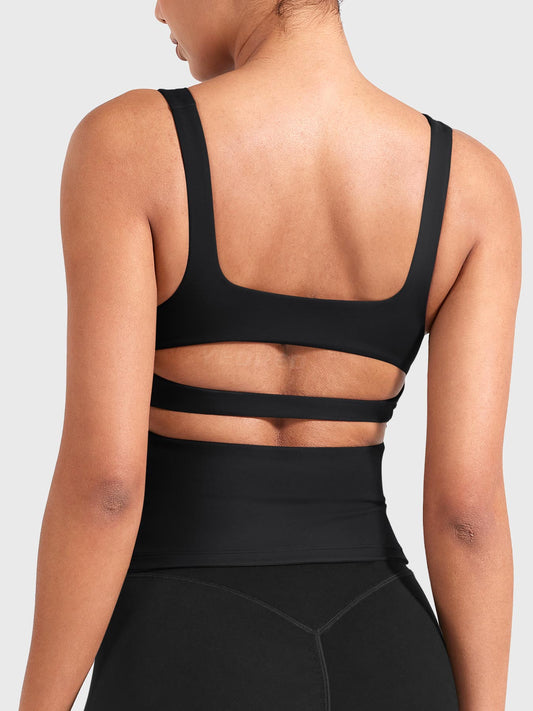 Vorti Mittyle Open Back Longline Tank