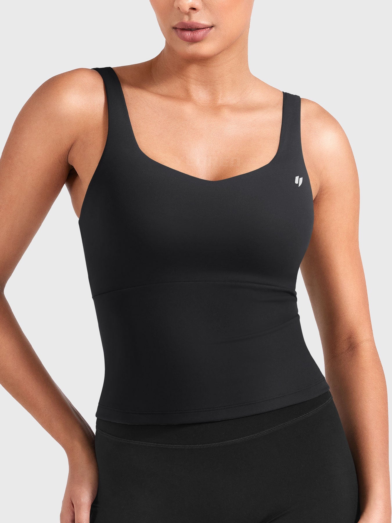 Vorti Mittyle Open Back Longline Tank