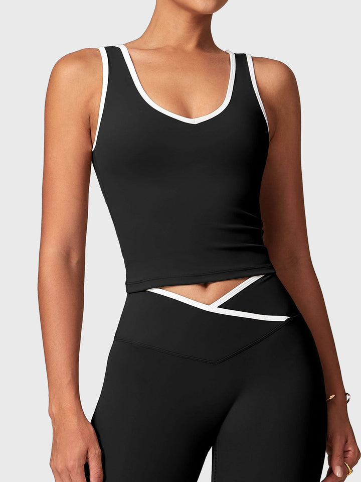 Vorti Alberta Contrast Trim Tank