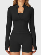 VORTI Alina Seamless Zip Up Jacket Tops - Vorti