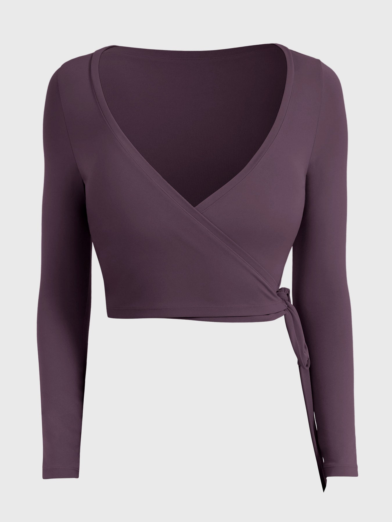 Vorti Michelie Long Sleeve Ballet Wrap Top