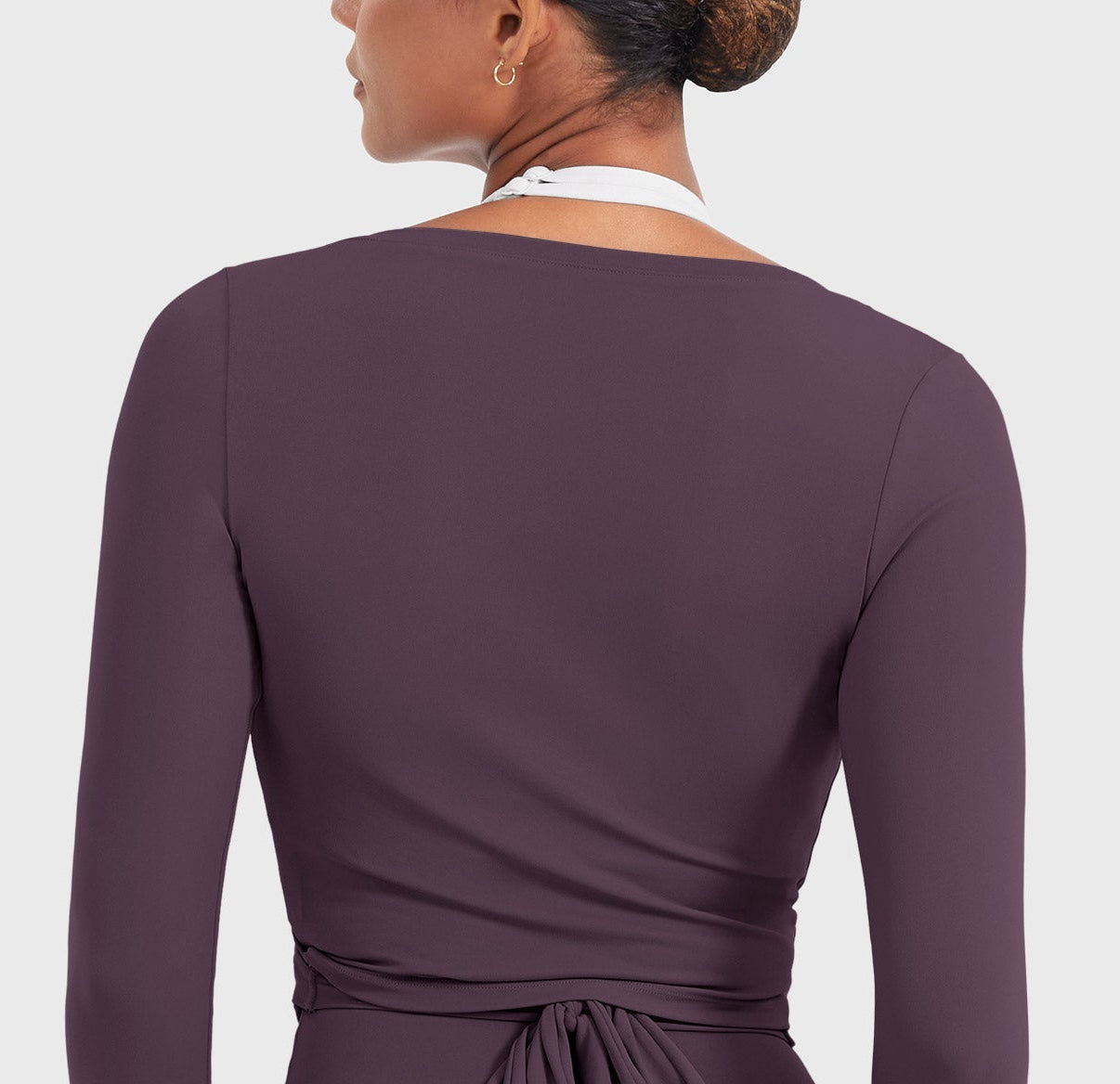 Vorti Michelie Long Sleeve Ballet Wrap Top