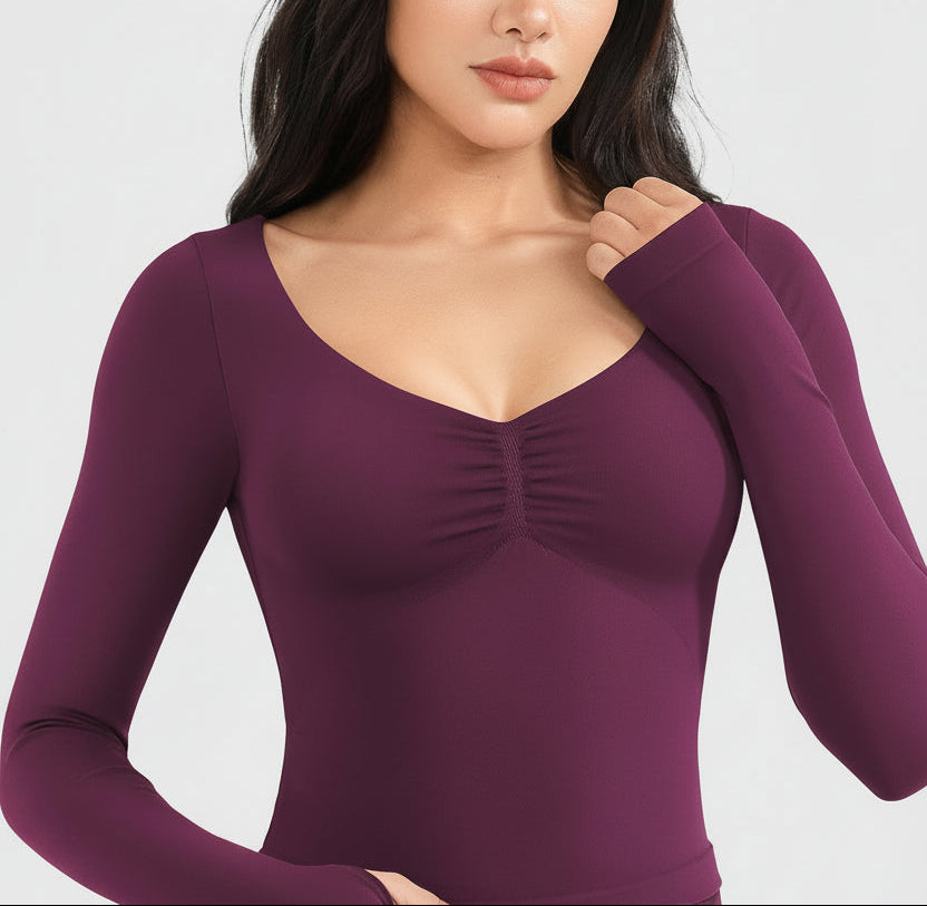 Vorti Agniee Seamless Long Sleeve Top