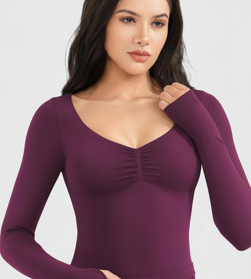 Vorti Agniee Seamless Long Sleeve Top