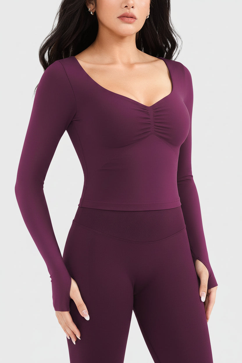 Vorti Agniee Seamless Long Sleeve Top