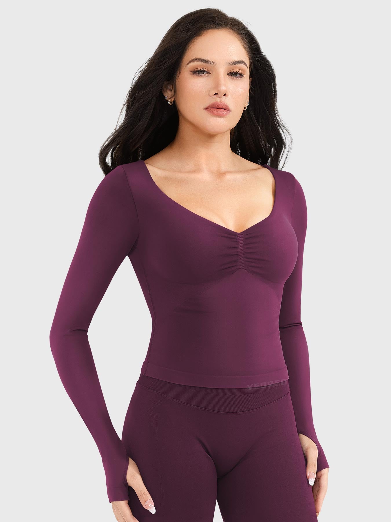 Vorti Agniee Seamless Long Sleeve Top