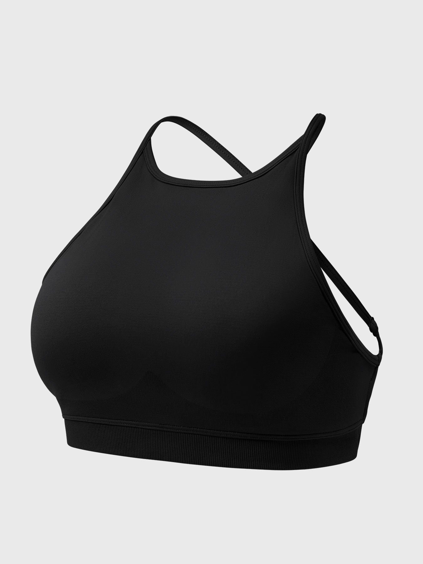 Vorti Acuffny High Neck Backless Sports Bra
