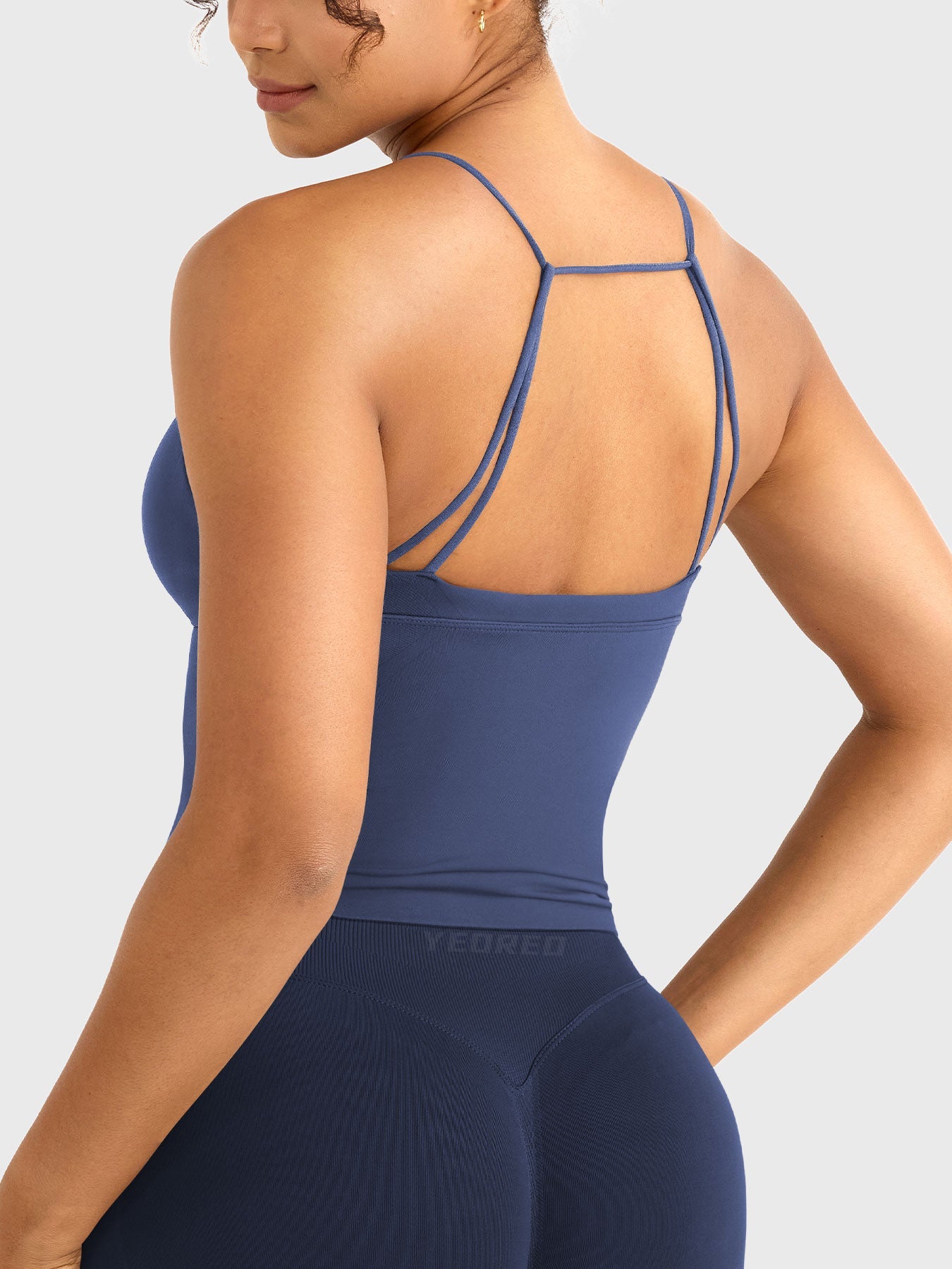 Vorti Vinianna Strappy Back Longline Tank