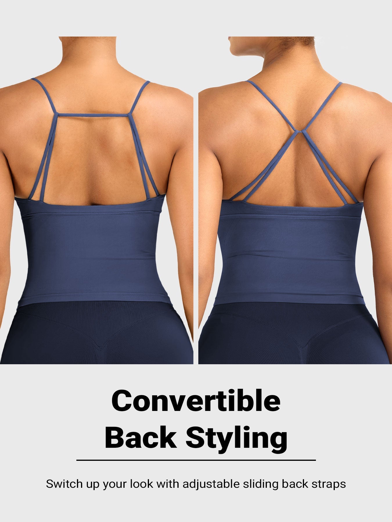 Vorti Vinianna Strappy Back Longline Tank