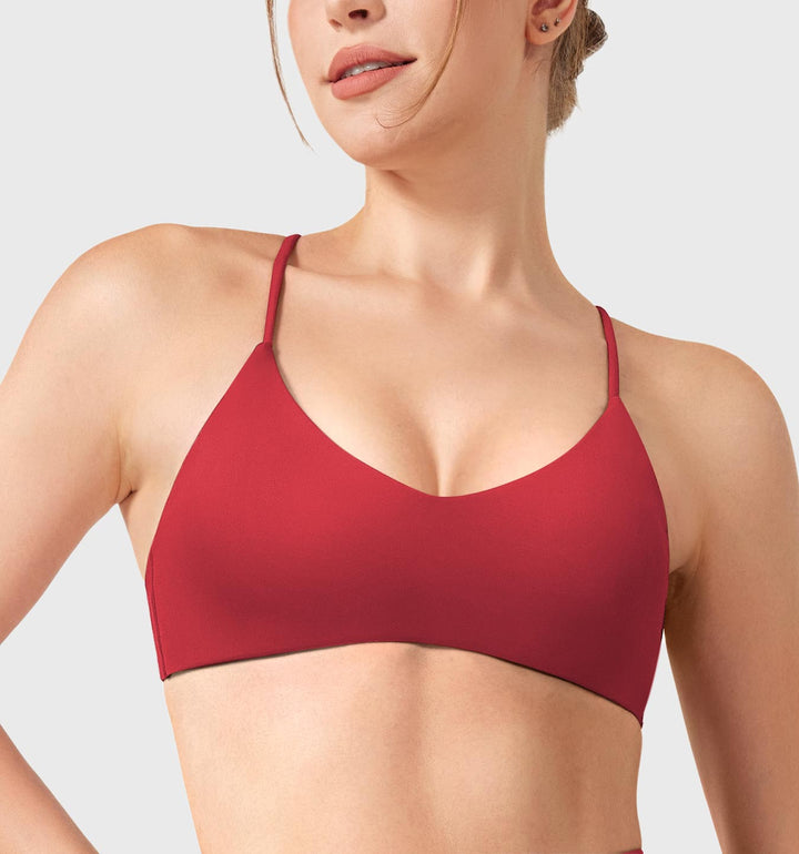 Vorti Zaahira V-Neck Adjustable Sports Bra