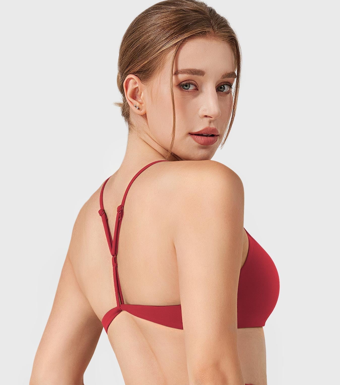 Vorti Zaahira V-Neck Adjustable Sports Bra