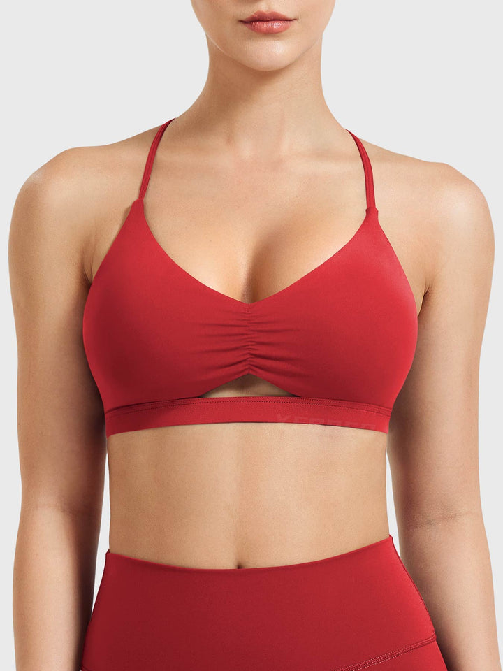 Vorti Chilene Criss Cross Back Sports Bra