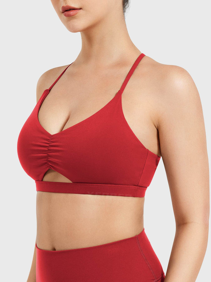 Vorti Chilene Criss Cross Back Sports Bra