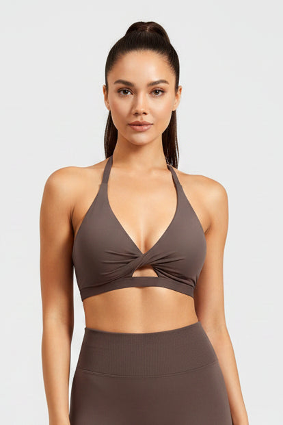 Vorti Micaela Twist Front Sports Bra