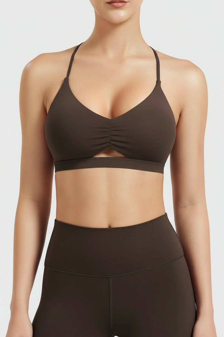 Vorti Chilene Criss Cross Back Sports Bra