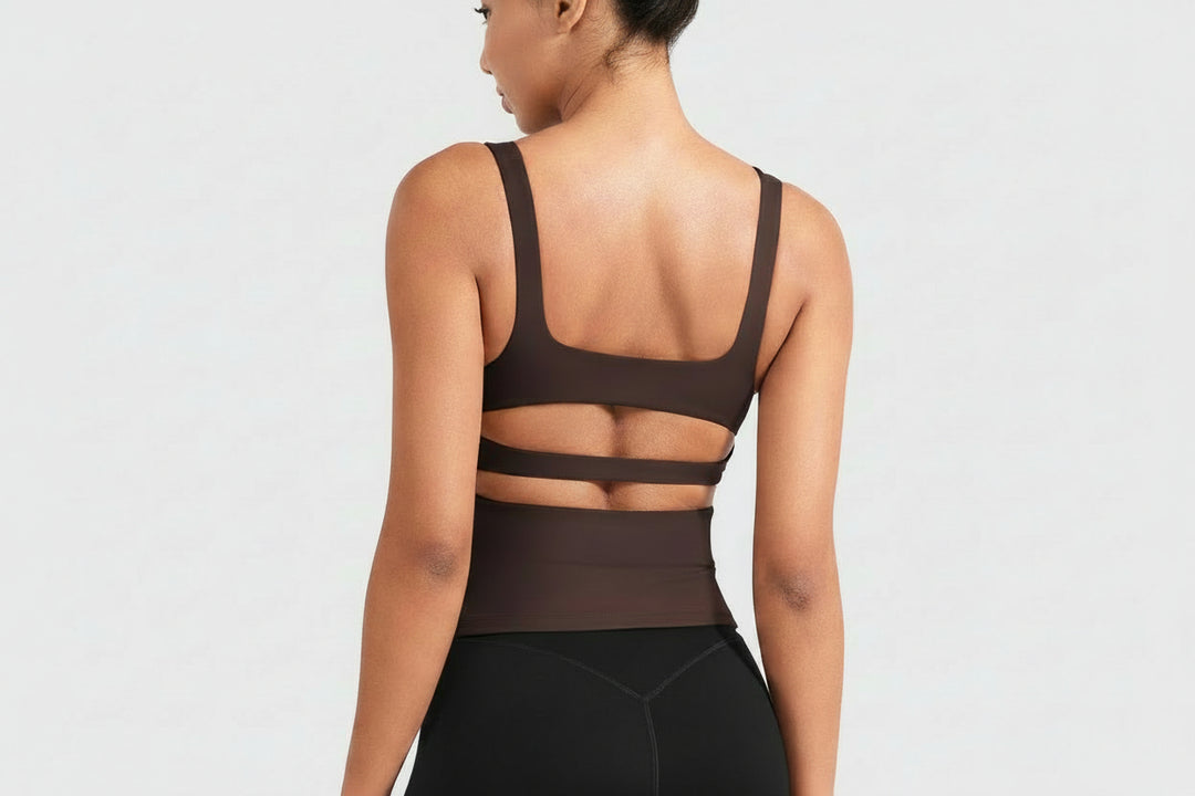 Vorti Mittyle Open Back Longline Tank