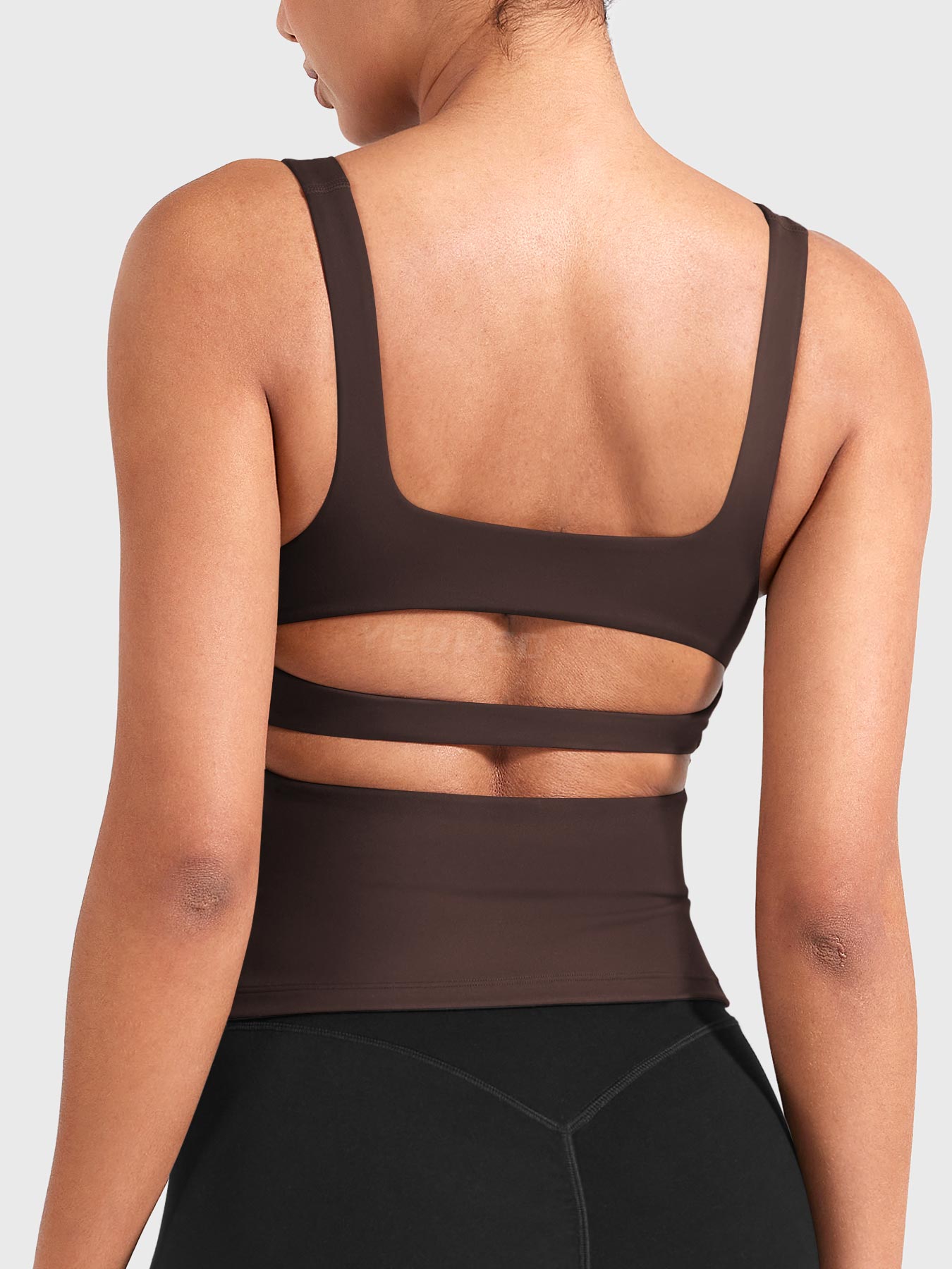 Vorti Mittyle Open Back Longline Tank