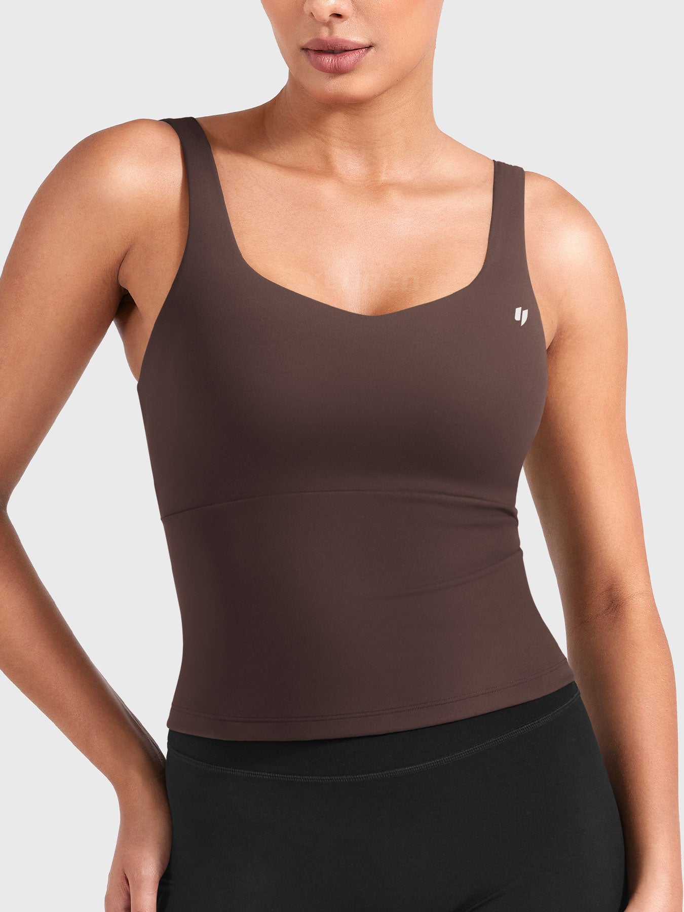 Vorti Mittyle Open Back Longline Tank