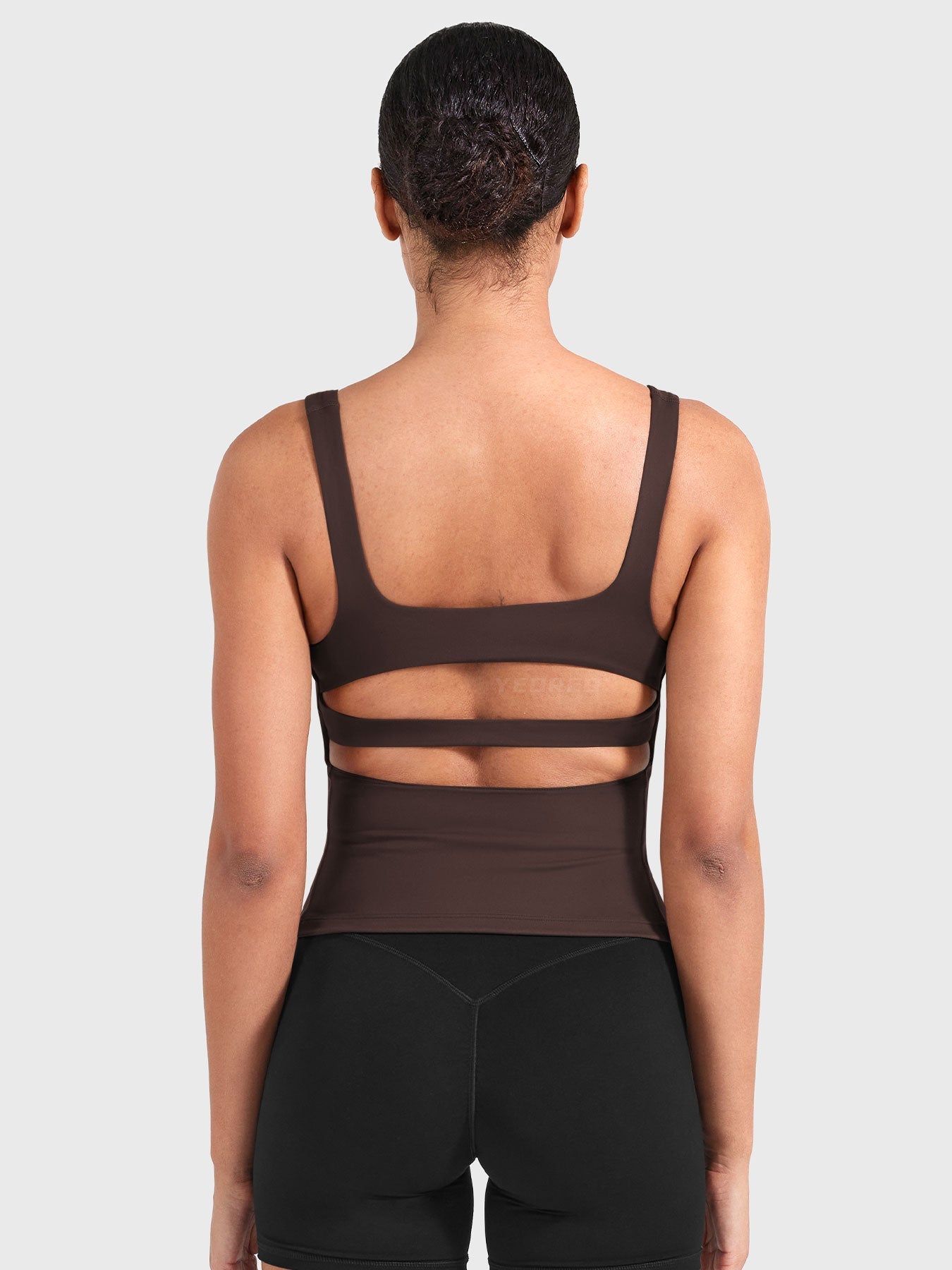 Vorti Mittyle Open Back Longline Tank