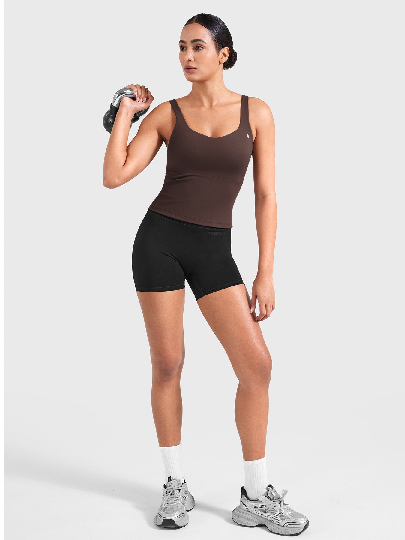 Vorti Mittyle Open Back Longline Tank
