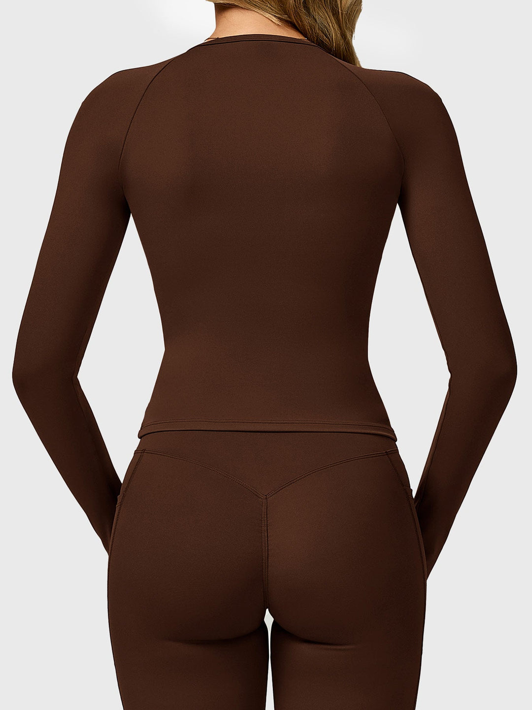 Vorti Lesley Sculpted Long Sleeves Top