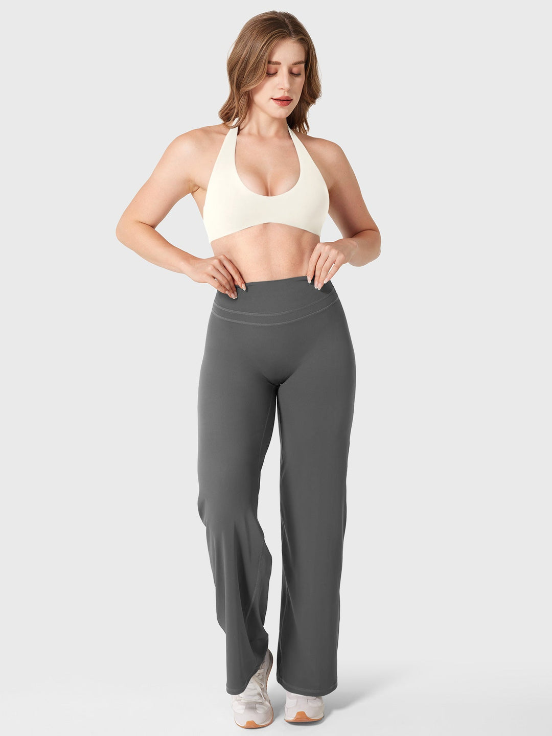 Vorti Laarni Halter Backless Sports Bra
