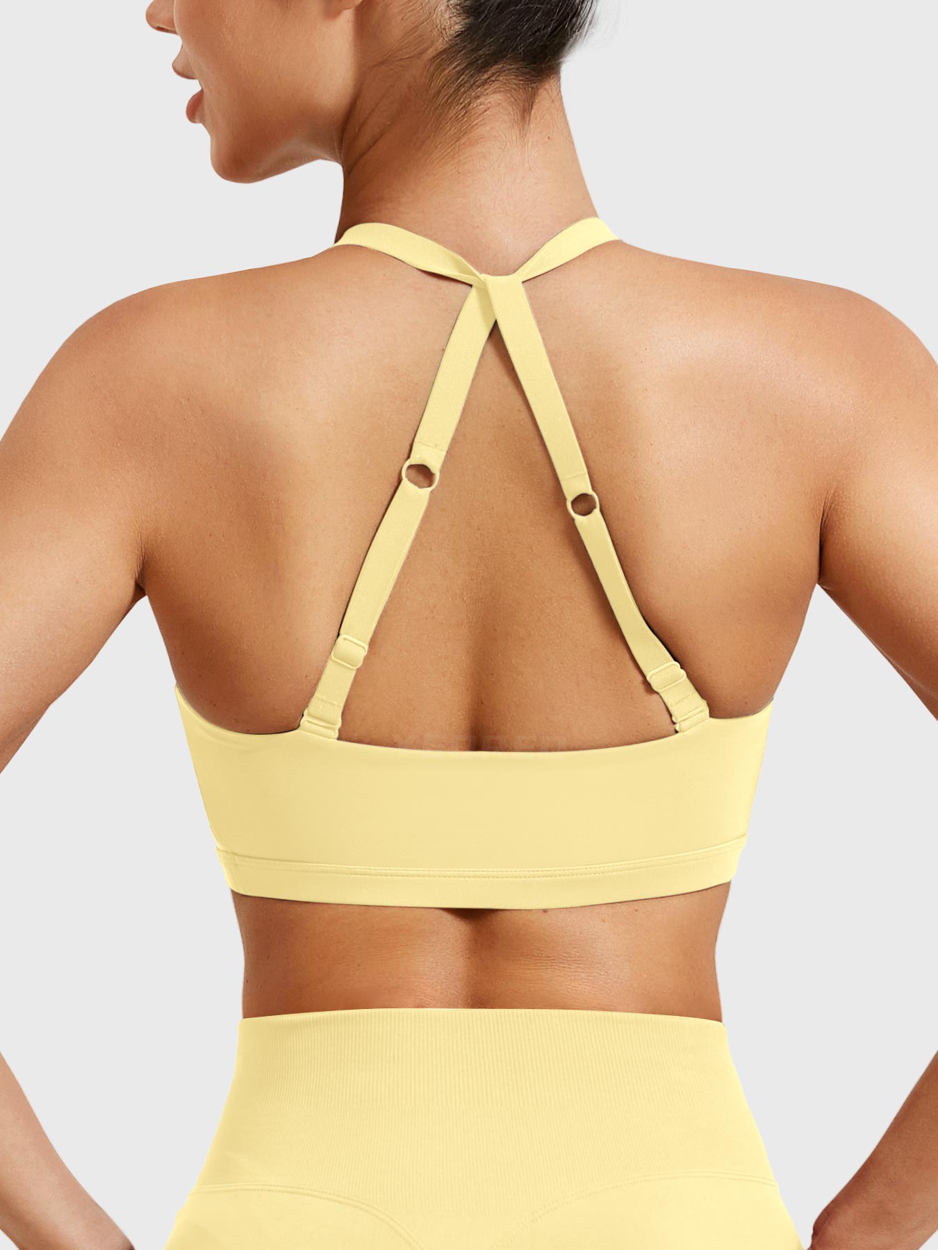 Vorti Micaela Twist Front Sports Bra