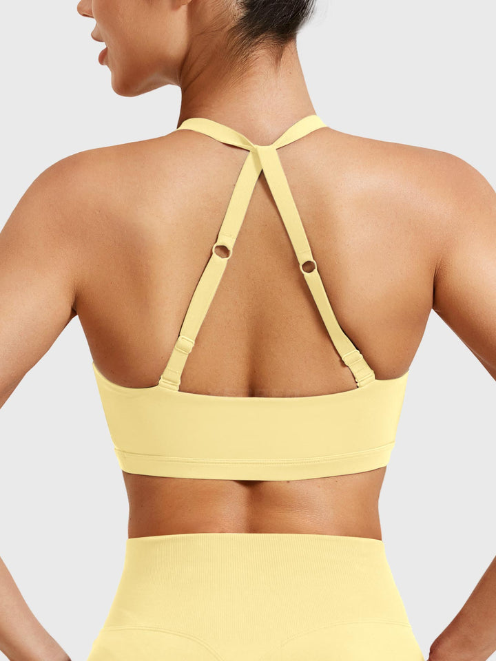Vorti Micaela Twist Front Sports Bra