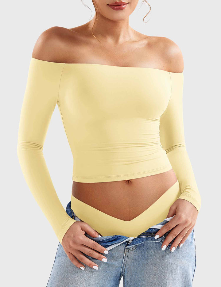 Vorti Luzlie Off Shoulder Top