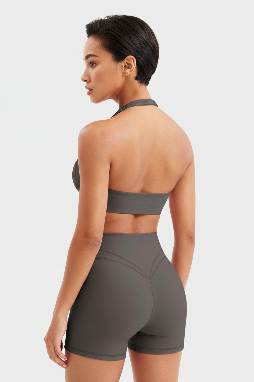 Vorti Andrine Contour Halter Sports Bra