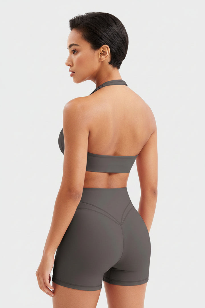 Vorti Andrine Contour Halter Sports Bra