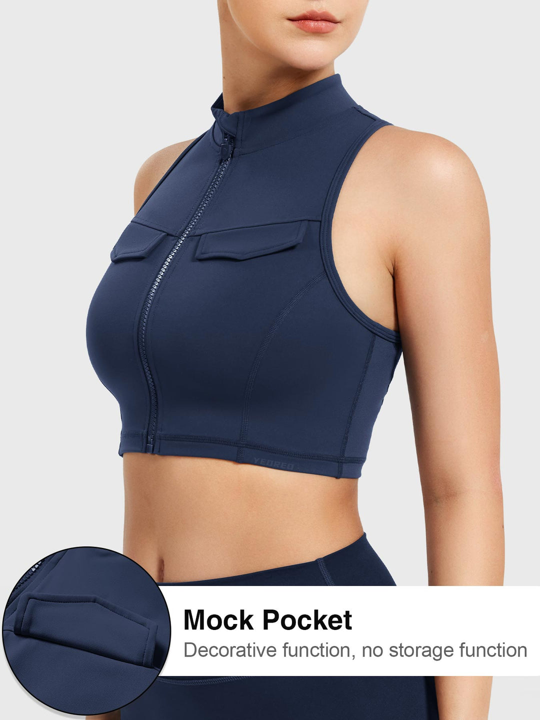 Vorti Chlonie CoreFlex Crop Tank