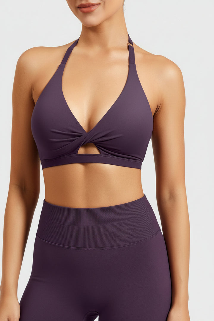 Vorti Micaela Twist Front Sports Bra