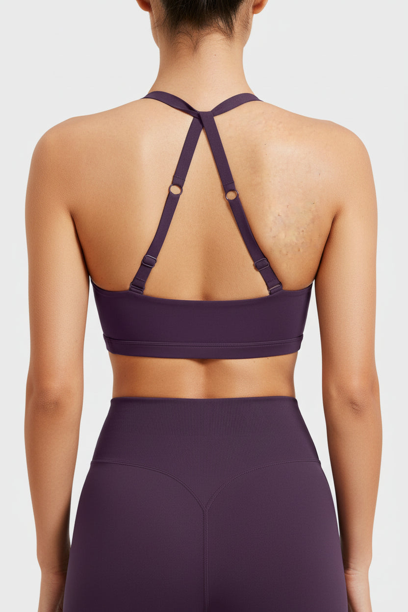 Vorti Micaela Twist Front Sports Bra