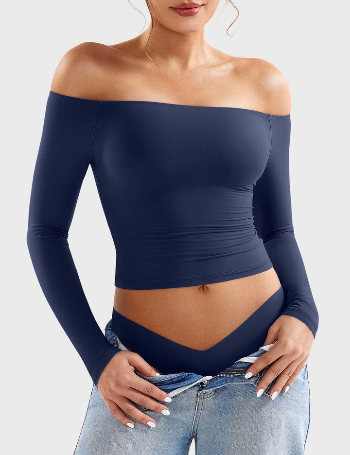 Vorti Luzlie Off Shoulder Top