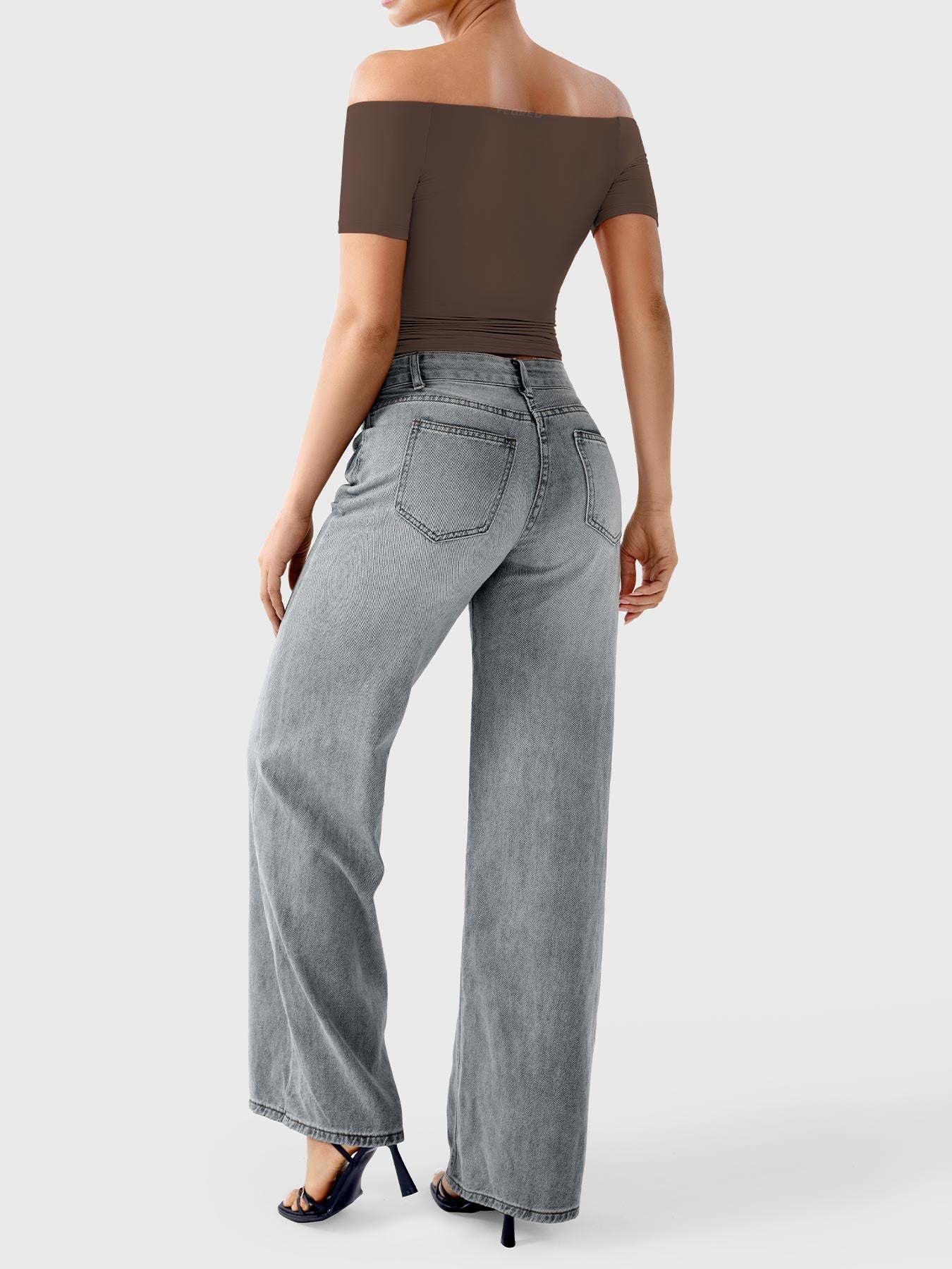 Vorti Luzlie Off Shoulder Short Sleeves